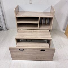  24105  学習机　ラック付きデスク　ベンチセット LOWY...