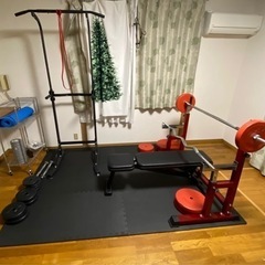 【ジム代節約！】これだけでホームジム完成🏋️ ベンチプレス・ダン...