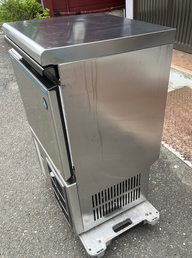 【動確済み】2018年 美品 ホシザキ 業務用製氷機 キューブアイスメーカー IM-35M-1 100V アンダーカウンター 幅500