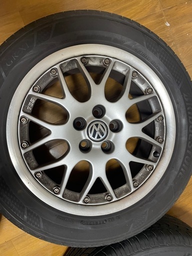 【トヨタ車等に】ゴルフgti純正BBSホイール