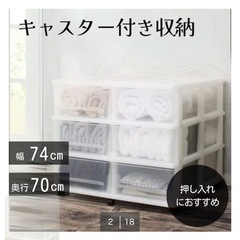 ニトリ押入れ収納ケース FD(3段2列)