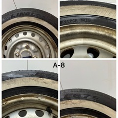 [極上]LINGLONG L676 リンロン L676 195/70R14 14 インチ23年製8分山 4本ホイール付 中古相場 ¥40,000 クレジット決済可の画像