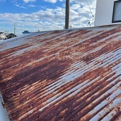鉄骨屋根解体致します！