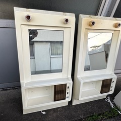 超値下げ！早いもの勝ち！洗面化粧台　2個セット！の画像