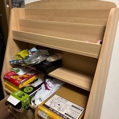 子ども用見える本棚　