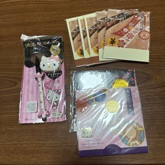上田市からです。　アイライナー＆和風あぶらとり紙セットで。