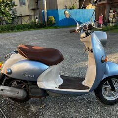 【長野県岡谷市大栄町より】ベース車特価　ヤマハビーノ　４スト　SA26J　エンジン始動OK 　の画像