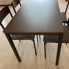  美品 ダイニングテーブル いす セット