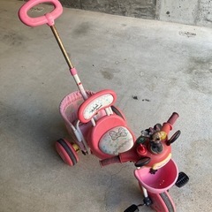 ミニーちゃん三輪車