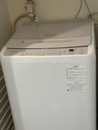 【超美品】日立BEAT WASH 2023年製BW-V80H
