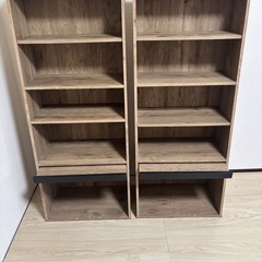【値下げしました】本棚/収納棚/棚(2つセット/美品)の画像