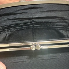 あやの小路 ダブルがま口財布 縹色の画像
