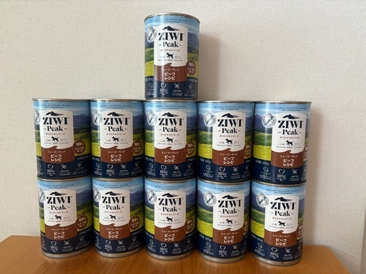 ジウィピーク 犬用缶詰 ビーフ　11缶