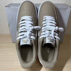 【超美品】Nike エアフォース1 カーキ ブラウン28cm 1度履きのみ✨の画像