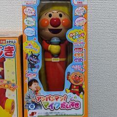 新品④a🍀アンパンマンおもちゃ4点セット💖の画像