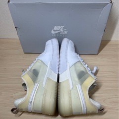  【美品】Nike エアフォース1 リアクト 白 28cm の画像