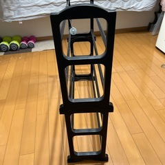 シューズラック　2段の画像