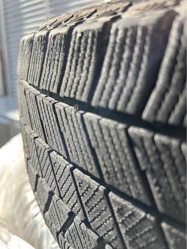 【バリ山】セレナ　スタッドタイヤホイール付き