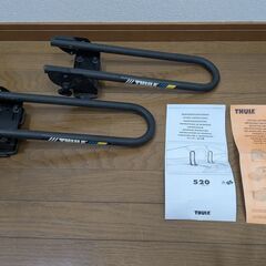 ①THULE垂直積載型カヤックラック２個  ②	THULEスクエ...