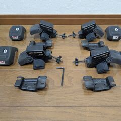 ①THULE垂直積載型カヤックラック２個  ②	THULEスクエアバーセット108cm２本  ③RVINNOベーシックステーセット４個   + おまけの画像