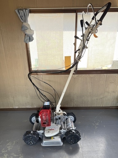 岩手県北上市　OREC スパイダーモア SP851A自走式傾斜地草刈機 4WD 畔草刈り 手押し草刈機　刃新品　動作確認済　引き取り