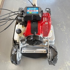 岩手県北上市　OREC スパイダーモア SP851A自走式傾斜地草刈機 4WD 畔草刈り 手押し草刈機　刃新品　動作確認済　引き取り の画像