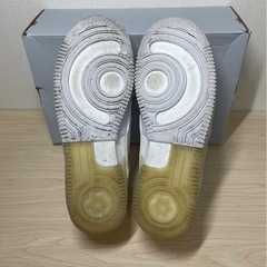  【美品】Nike エアフォース1 リアクト 白 28cm の画像