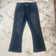 フレアパンツ デニム