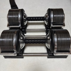 Y&Y 可変式 ダンベル 32kg 両方で64kgの画像