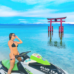 琵琶湖（近江舞子浜）🏄ジェットスキー＆ウェイクボード＆BBQ🍖　...