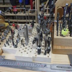 ドリルビットスタンド　自作品　①の画像