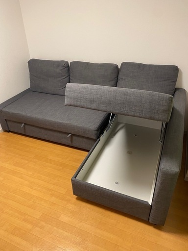 IKEA FRIHETEN 収納付きソファベッド