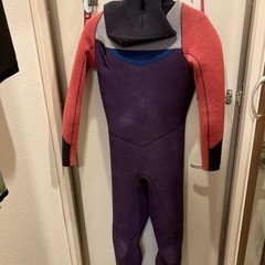 サーフィン　ウエットスーツセミドライ　難あり　練習用にの画像