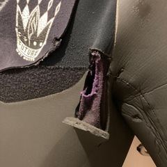 サーフィン　ウエットスーツセミドライ　難あり　練習用にの画像