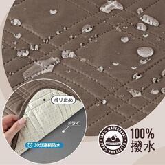 全面防水 ソファカバー ソファーシート ペット用 カバー 未使用　ダークカーキの画像