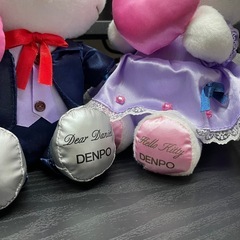 結婚式ぬいぐるみ（ハローキティ＆ディアダニエル）の画像