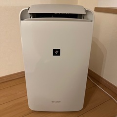 【美品】SHARP 冷風・衣類乾燥除湿機 CM-N100-W 2...