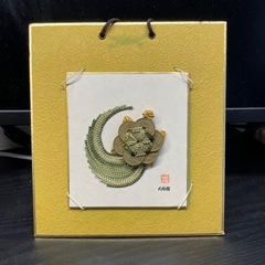 五円玉手芸（亀）の画像