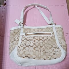 Coach ロゴパターン ハンドバッグの画像
