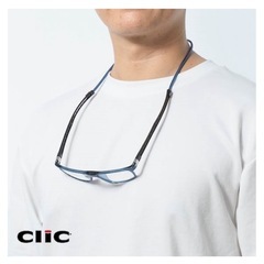 （タグ付き未使用）+1.50老眼鏡 クリックエグゼ チューブ（赤）の画像
