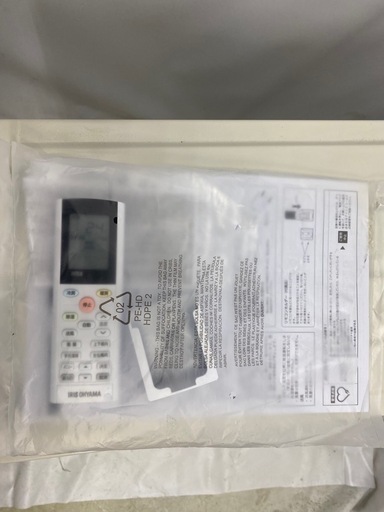 IRIS OHYAMA アイリスオーヤマ ルームエアコン IHR-2208G IHF-2208G 2024年製 リモコン付き 主に6畳