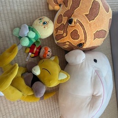 ぬいぐるみ　セット　アンパンマンあり