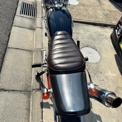 モンキー　ホンダ　国産エンジン　社外アルミフレーム　カスタム車　カーボンの画像