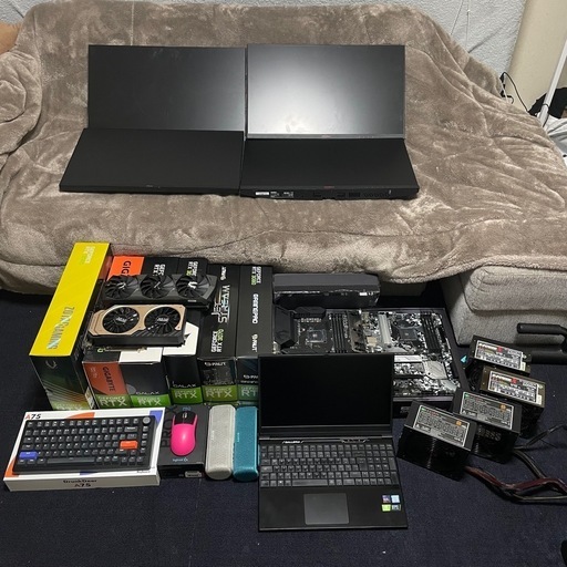【全国配送可能 / ジャンク品】ゲーミングPC  / ゲーミングノートPC / ゲーミングデバイス / etc...  着払い