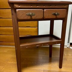 しっかりとした作り☆花台★全国家具工業連合会所属企業製作