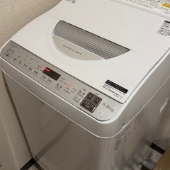 乾燥付き洗濯機 引渡し日時指定あり 激安　SHARP　ES-TX5F
