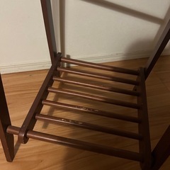木製　ハンガーラック
の画像