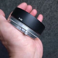 Canon S-60 被せ式 メタル レンズ フード
