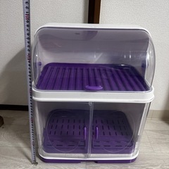 食器置き　水切りかごの画像