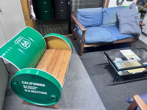 ドラム缶チェア